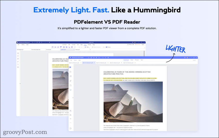 Lector de PDF vs PDFelement